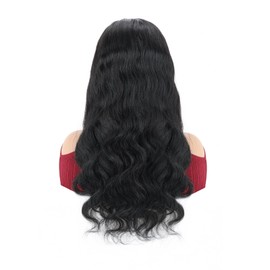 Ladoux 13x6 Body Wave Lace Front Wigs Human Hair Pre Plucked 22Inch 180% Density HD Transparent Lace Frontal Wigs for Women Glueless Wig with Baby Hair