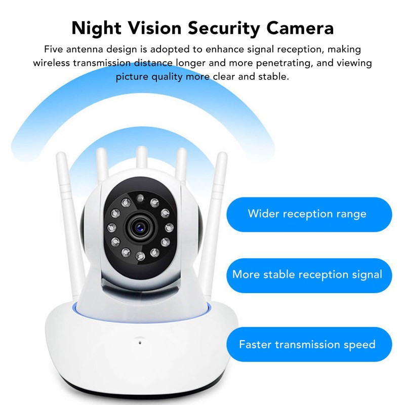 Security Home Camera 1080P HD WiFi Night Vision 2 Way