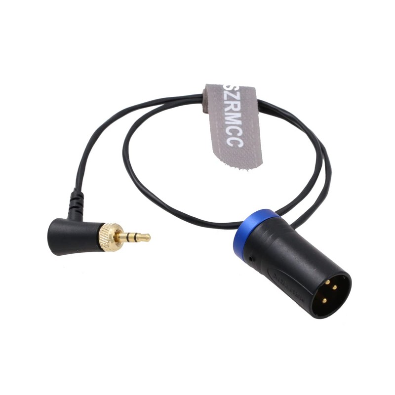 SZRMCC Low Profile XLR 3 Pin Male to Latch 3.5mm