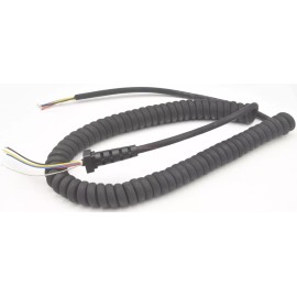 by W5SWL Heavy Duty 6 Wire 10ft Mic Microphone Cord Cable - 5 Wire and 1 Shield