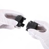 uxcell 1/2" to 1" L090 Flexible 3-Piece L-Jaw Coupling Coupler