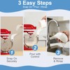 Flour Funnel for KitchenAid Stand Mixers, Clip-On Food-Grade Silicone Pouring
