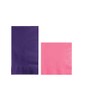 Converting Paper Bulk Party Napkin Bundle, 100 Purple Dinner and