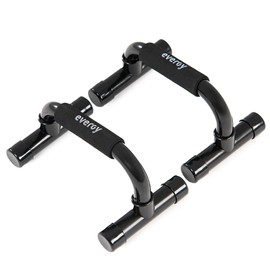 EVERGY Home Push Up Grips (Pair) - Non-slip Push-Up Bars, Calisthenics Parallettes for Home Gym and Functional Training Flexion Push Up Evergy