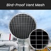 4” Inch Outlet Vent Cover with Mesh - Round Outdoor