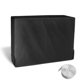 i frmmy Waterproof Insulated Indoor Air Conditioner Cover for Inside Window AC Unit, 21''Wx 15''Hx 3.5''D- Black