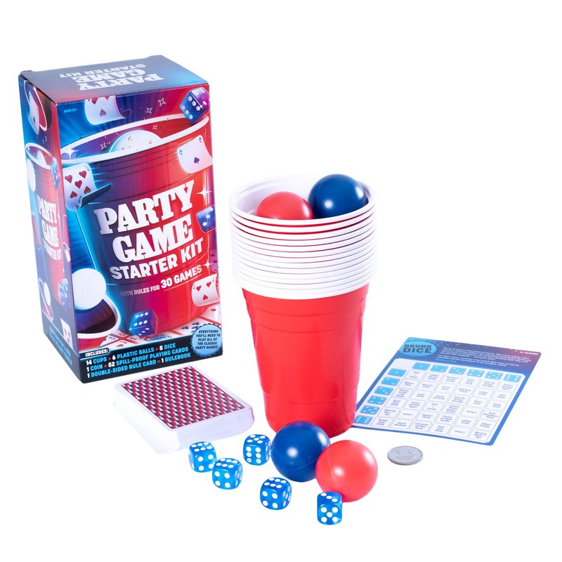Endless Games Party Game Starter Kit – 30 Fun Hydration