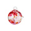 Dale Tiffany Hand Blown Glass, 4" Diameter Blush, Tree of