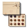Ethel M Chocolates Premium Truffles Collection, Milk, Dark and White12-Piece