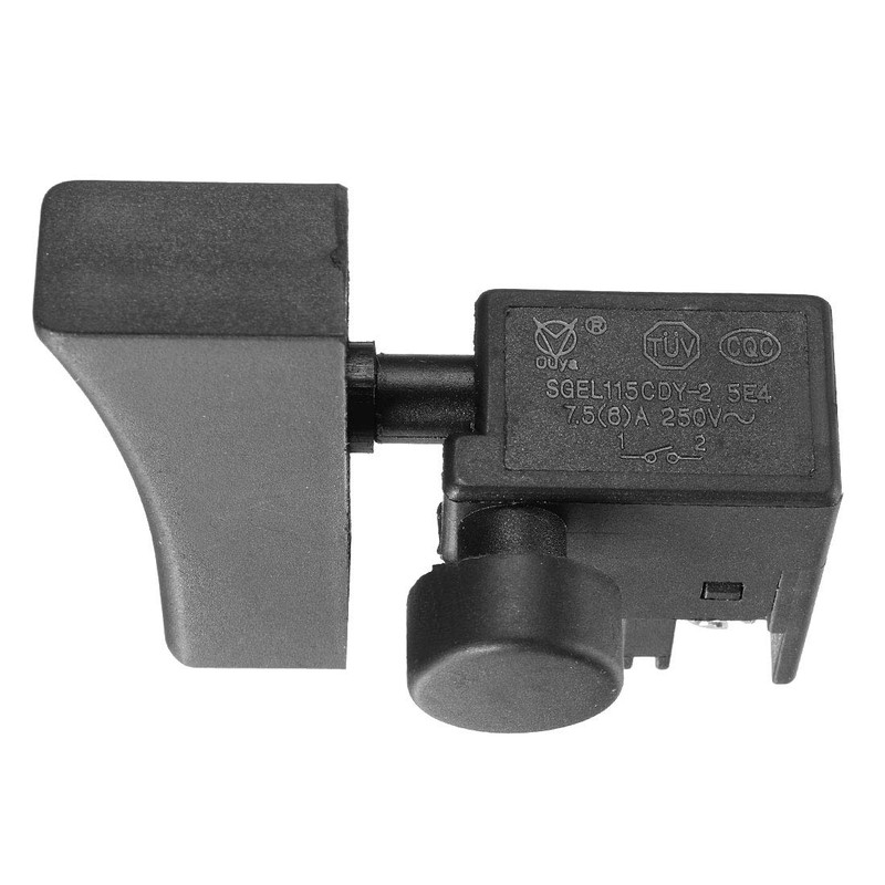 uxcell Electric Saw Trigger Switch AC250V 6A Tool Power Speed