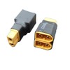JFtech 3pcs No Wire XT60 Parallel Connector 1 Female to