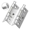 2Pcs Self Closing Spring Hinges Stainless Steel Spring Door Internal