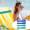 Nzexlyva 4 PCS Towel Bands for Beach Chairs Sun Loungers,
