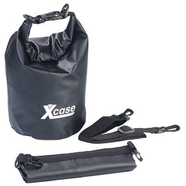 Xcase Waterproof Bag: Waterproof Dry Bag, Heavy Duty Industrial Tarpaulin, 5L, Black (Duffel Bag with Cushion Function, Motorcycle Bags, Underwater Light), black