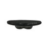 Set of 6 Matte Black Cast Iron Boat Cleat Drawer