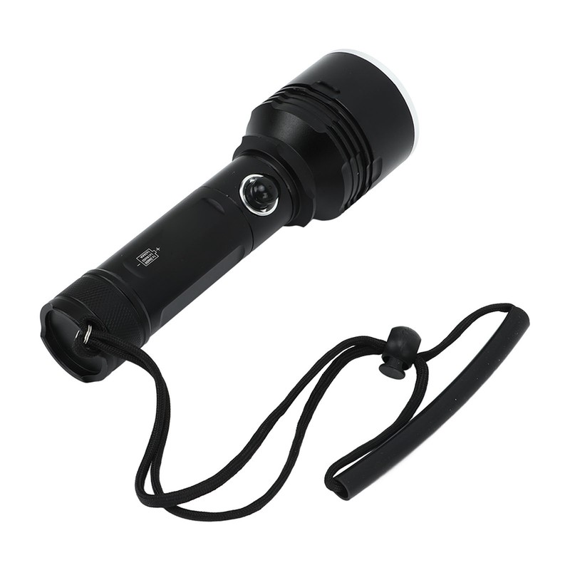 Diving Flashlight Magnetic Switch Aluminum Alloy IPX8 Waterproof 1500LM Strong