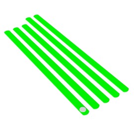 Great Call Athletics | Wrestling Headgear Replacement Straps | Adult Grappling Head Gear | Adjustable Ear Guards Jiu Jitsu (Neon Green)