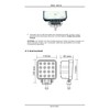 DEMA 12 Volt LED Work Light Workshop Headlight 16 x