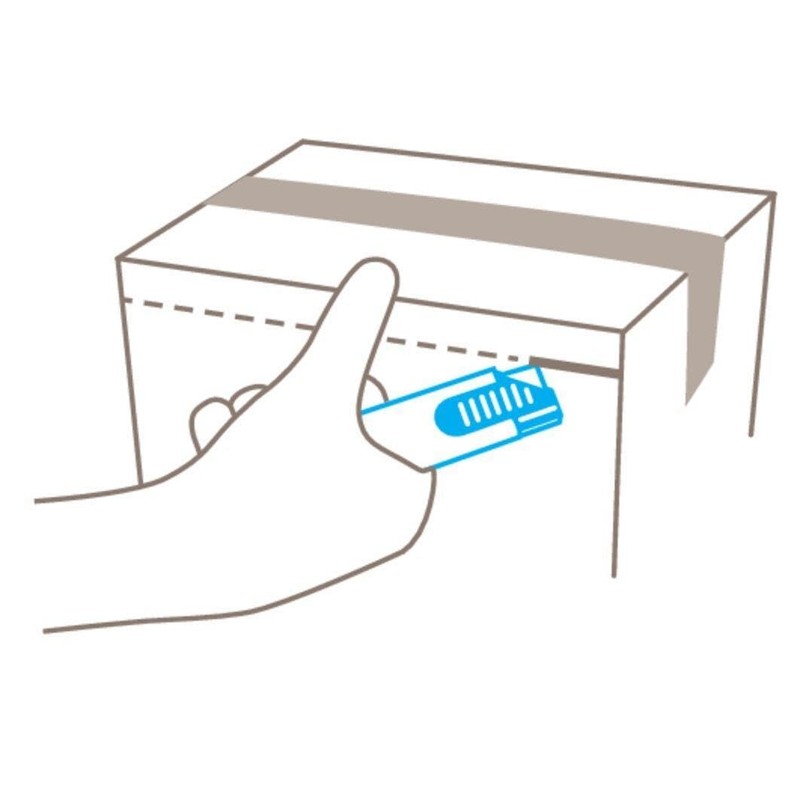 MARTOR Secunorm Handy Semi Auto Retractable Safety Knife #1444.02