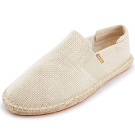 Alexis Leroy Men's Canvas Espadrilles, White