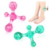 HESUSUSI 2 Stück 4 Punkt Triggerpunkt Massagegerät Body Massager Trigger