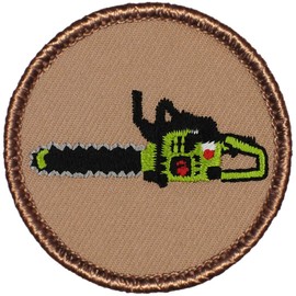 PATCHTOWN Chainsaw Patrol Patch - 2" Round!