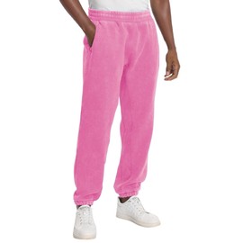 FAIABLE Mens Womens Sweatpants with Pockets - Soft, Breathable Baggy Joggers Athletic Pants for Workout, Jogging, Casual Light Pink