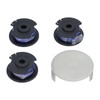 0.065in Trimmer Line Spools Cap Set Replacement Fit for Ryobi