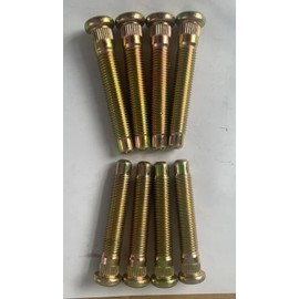 SHULIY 8PCS M12-1.5 Extended Wheel Bolt Studs 2.85" UHL Compatible with 4-Lug Wheel Honda Accord Civic CRX, Acura Integra CL 2.5TL 1" Longer Than Stock