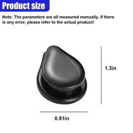 GAOLAOSY Car Sticky Hooks, Multifunctional ABS Mini Vehicle Dashboard Backseat Hanger with Self-Adhesive Backing, Auto Interior Hanging Organizer Accessories for Key Mask Earphone USB Cable (8PCS)