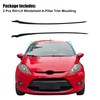 XQSMWF Pair Front A-Pillar Windshield Trim Moulding Compatible with Ford