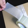 BOMEI PACK 4Rolls Bi Directional Filament Tape, Fiberglass Reinforced Strapping
