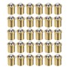 HARFINGTON 30pcs Ball Point Spring Plungers 5x6mm Brass Precision Positioning