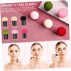 Minkissy 6pcs Soft Fluffy Makeup Sponge Round Handle Powder Puff