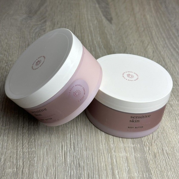 2 Sensitive Skin COLLOIDAL OATMEAL Bath Body Butter 6.5 oz