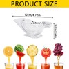 5Pcs Lightweight Bird Shaped Lemon Squeezers Transparent Fruit Juicer Hand