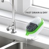 Lumkew Vegetable Brush Scrubber Drainable,Potato Mushroom Scrubber Brushes foodss Veggie