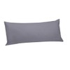 AIMANE® Long Bolster Pillowcase Cover - Body Pillow Neck Support - Orthopaedic Bolster Pillowcase Cover Nursing Pregnancy Support Long Pillowcases (Single 3FT, Grey)