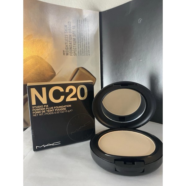 M·A·C MAC Studio Fix Powder Plus Foundation, 0.52 OZ, Original