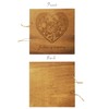 Memory Book for Funeral - Cover Made from Wood with