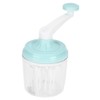 LOCADENCE Manual Egg Beater, 1200ml Detachable Hand Crank Push Whisk