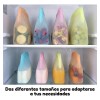 Bolsa Silicona Reutilizable Grado Alimenticio Libre Bpa 2p F