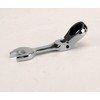 FLZOSPER 19mm Metric Flex-Head Stubby Box End Head Geared Wrench,