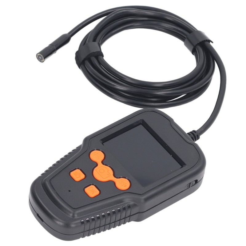 Industrial Endoscope 2.4in IPS Screen Pipeline Inspection Camera Handheld Borescope