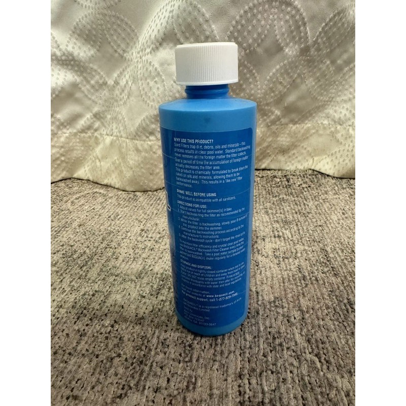 Baquacil - Backwash Filter Cleaner - 8oz Bottle