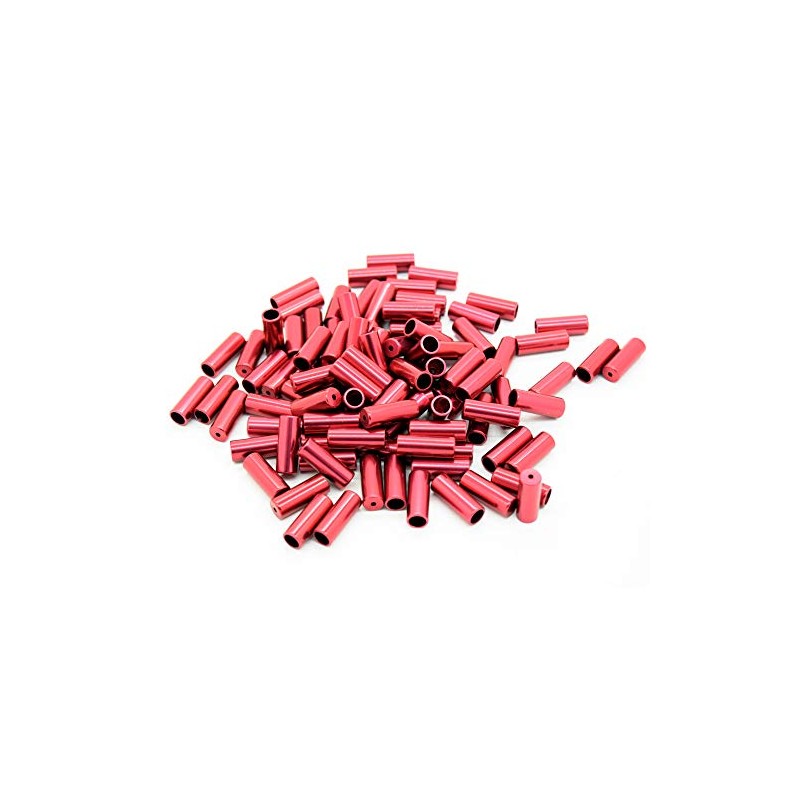 Transfil Brake Outer Ferrule 5mm, Red, Pack of 10