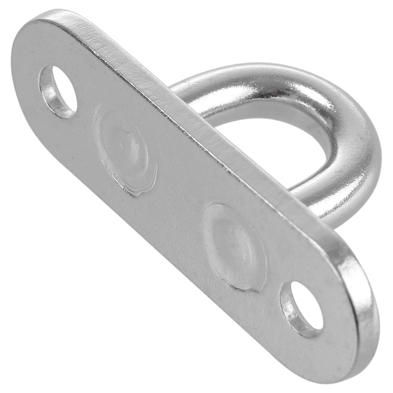 JOIKIT 20 PCS M5 Pad Eye Plate, Stainless Steel Staple