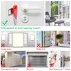 KUOGO Portable Door Lock-2 Pack Solid Heavy Duty Extra Lock