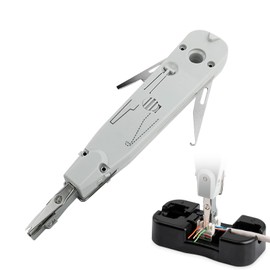 LSA Insertion Tool - LSA Plus Insertion Tool Crown, 5-in-1 Multifunctional Network Tool, LSA for Easy Network Wiring