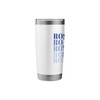 Coquette Custom ROSEMARY Blue French Bow Stainless Steel Insulated Tumbler